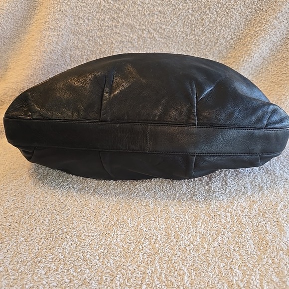 Vintage Authentic Prada Shoulder Bag Single Handle Black Leather Italy - Picture 2 of 16